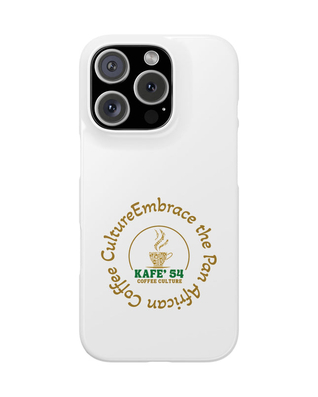 Coffee Culture Snap Phone Case KAFE' 54 Embrace the Vibe