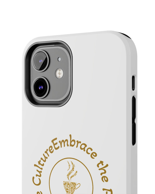 Coffee Culture Tough Phone Case KAFE 54 Embrace Design