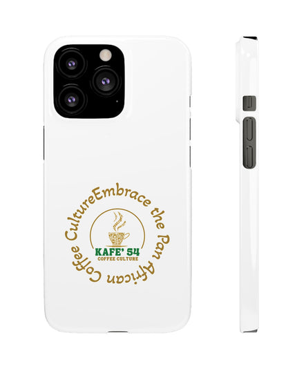 Coffee Culture Snap Phone Case KAFE' 54 Embrace the Vibe