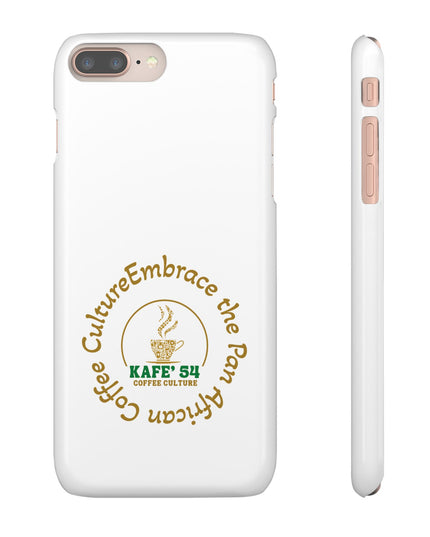 Coffee Culture Snap Phone Case KAFE' 54 Embrace the Vibe