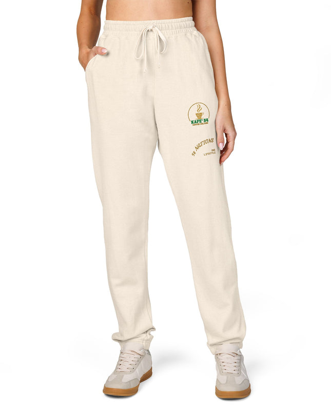 Comfortable Garment-Dyed Fleece Sweatpants