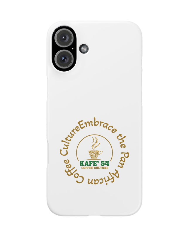 Coffee Culture Snap Phone Case KAFE' 54 Embrace the Vibe