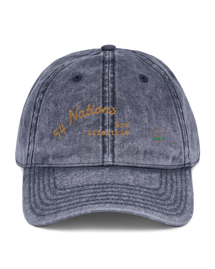 Vintage Embroidered Baseball Cap