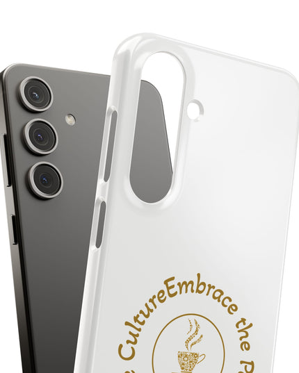 Coffee Culture Snap Phone Case KAFE' 54 Embrace the Vibe