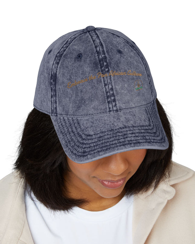 Embrace Vintage Embroidered Baseball Cap