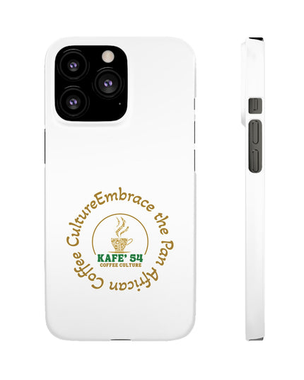 Coffee Culture Snap Phone Case KAFE' 54 Embrace the Vibe