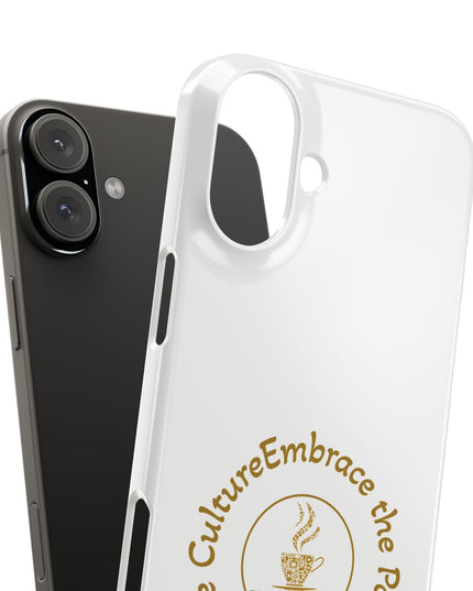 Coffee Culture Snap Phone Case KAFE' 54 Embrace the Vibe