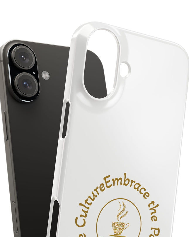 Coffee Culture Snap Phone Case KAFE' 54 Embrace the Vibe