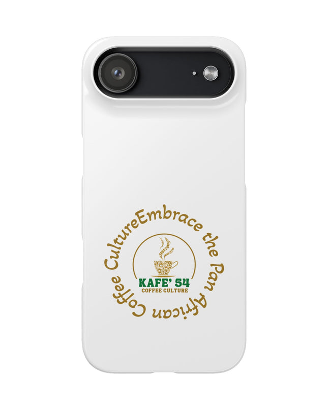 Coffee Culture Snap Phone Case KAFE' 54 Embrace the Vibe