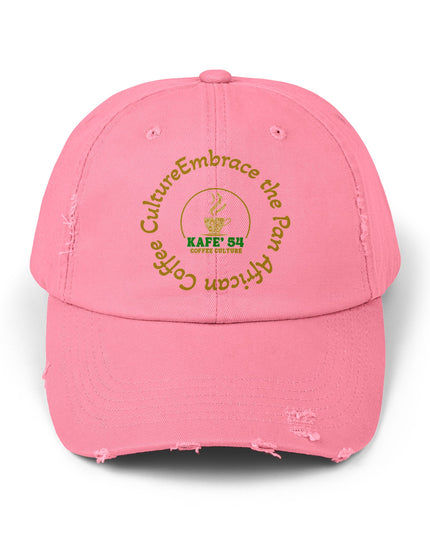 Distressed Coffee Club Cap