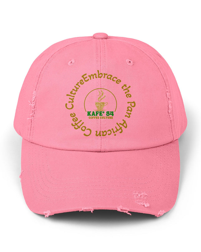 Distressed Coffee Club Cap