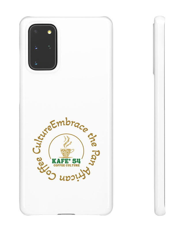 Coffee Culture Snap Phone Case KAFE' 54 Embrace the Vibe