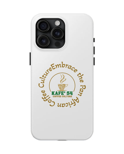 Coffee Culture Tough Phone Case KAFE 54 Embrace Design