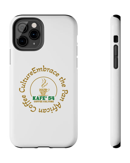 Coffee Culture Tough Phone Case KAFE 54 Embrace Design