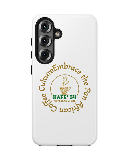 Coffee Culture Tough Phone Case KAFE 54 Embrace Design