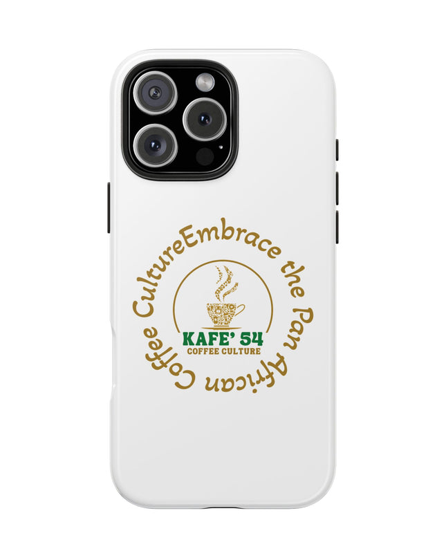Coffee Culture Tough Phone Case KAFE 54 Embrace Design