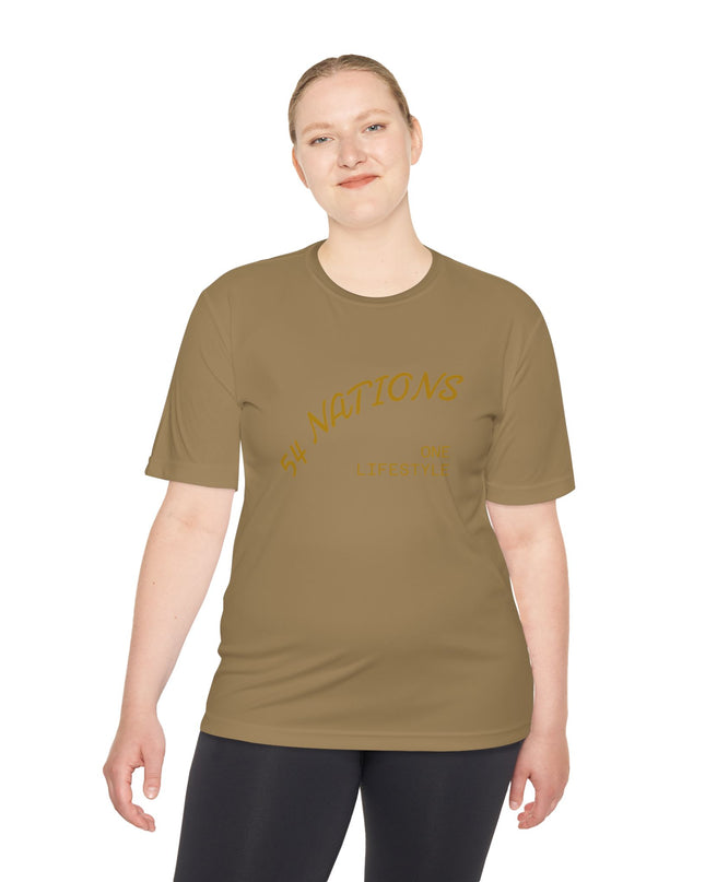 Coffee Culture 54 Nations Unisex Moisture Wicking T-shirt