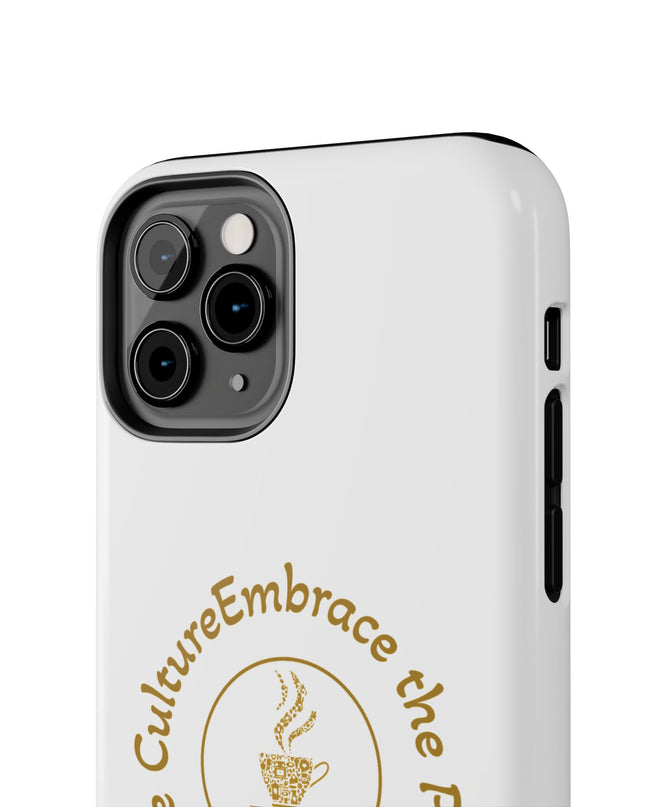 Coffee Culture Tough Phone Case KAFE 54 Embrace Design