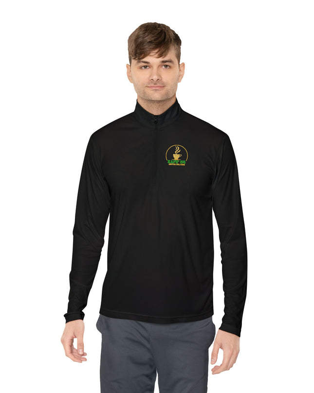 Quarter-Zip Pullover K54 Logo Embrace Back Design