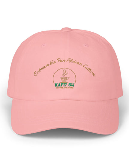 Kafe' 54 Dad Cap — "Embrace the Pan African Culture" Embroidered Hat