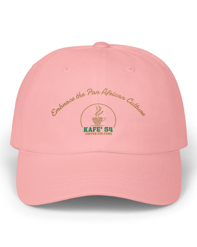 Kafe' 54 Dad Cap — "Embrace the Pan African Culture" Embroidered Hat