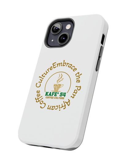 Coffee Culture Tough Phone Case KAFE 54 Embrace Design