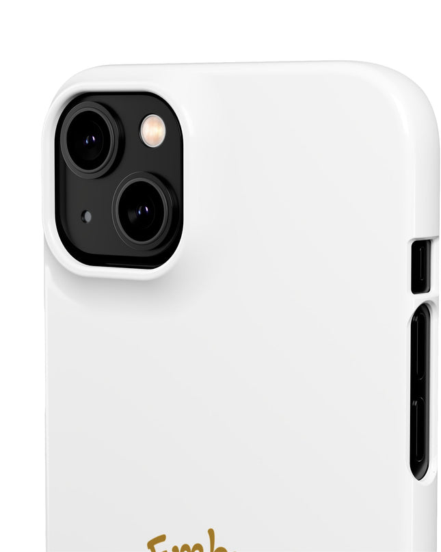 Coffee Culture Snap Phone Case KAFE' 54 Embrace the Vibe