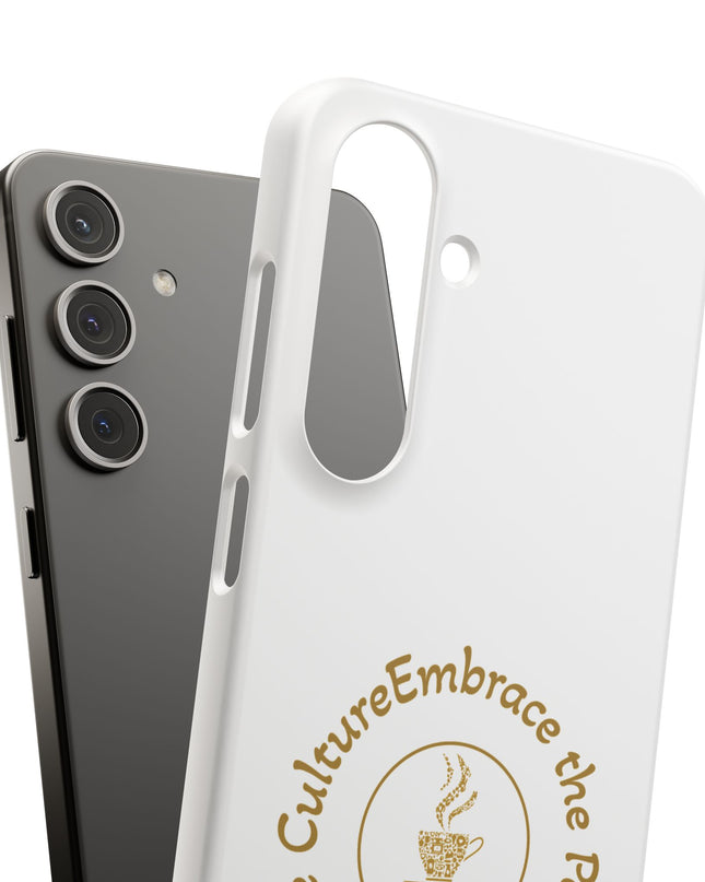 Coffee Culture Snap Phone Case KAFE' 54 Embrace the Vibe