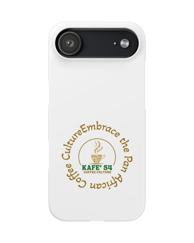 Coffee Culture Snap Phone Case KAFE' 54 Embrace the Vibe