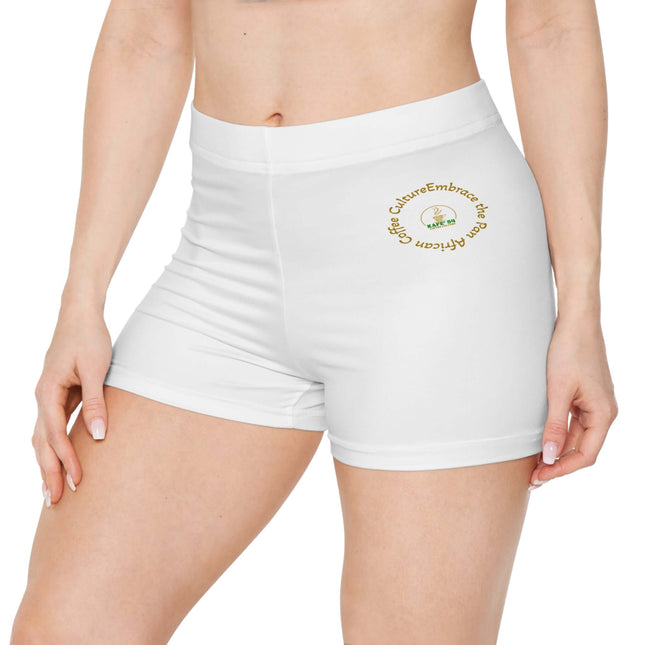 Yoga Shorts Embrace Logo Athletic Shorts for Women