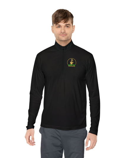 Quarter-Zip Pullover K54 Logo 54 Nations Back Design