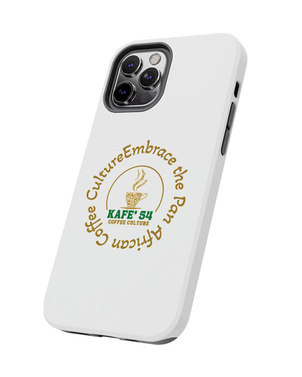 Coffee Culture Tough Phone Case KAFE 54 Embrace Design