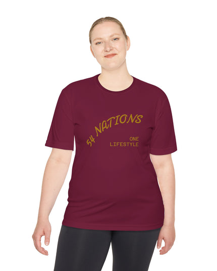 Coffee Culture 54 Nations Unisex Moisture Wicking T-shirt