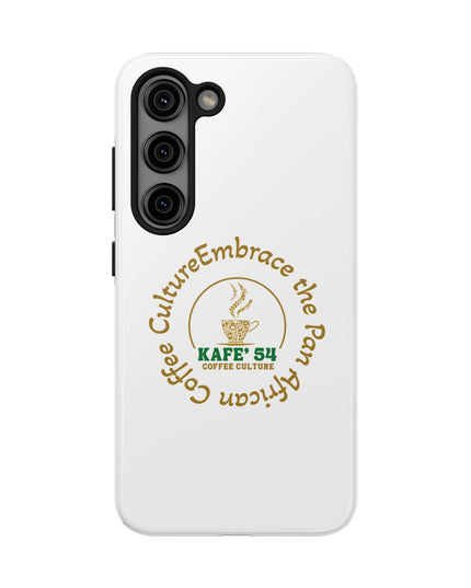 Coffee Culture Tough Phone Case KAFE 54 Embrace Design