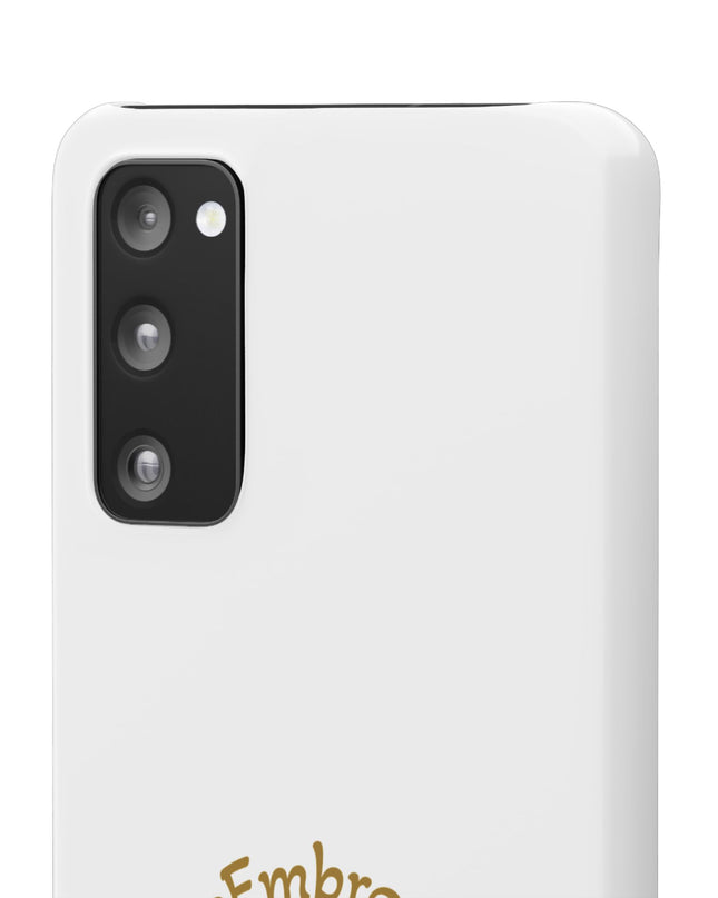 Coffee Culture Snap Phone Case KAFE' 54 Embrace the Vibe