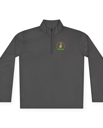 Quarter-Zip Pullover K54 Logo Embrace Back Design