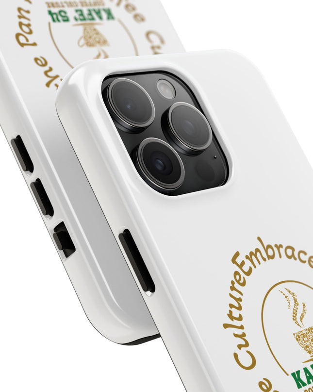 Coffee Culture Tough Phone Case KAFE 54 Embrace Design