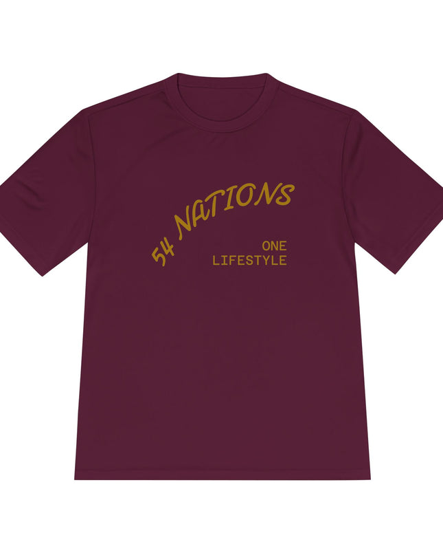 Coffee Culture 54 Nations Unisex Moisture Wicking T-shirt