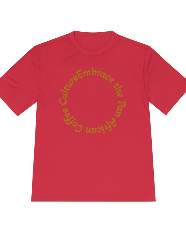 Coffee Culture Embrace Unisex Moisture Wicking T-shirt