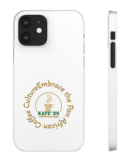 Coffee Culture Snap Phone Case KAFE' 54 Embrace the Vibe
