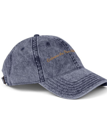 Embrace Vintage Embroidered Baseball Cap