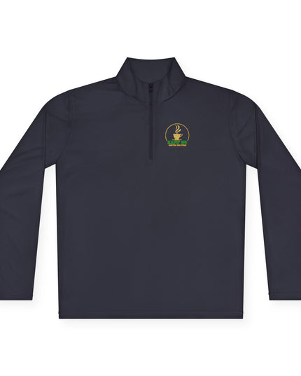 Quarter-Zip Pullover K54 Logo 54 Nations Back Design