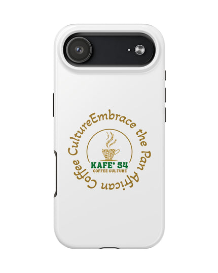 Coffee Culture Tough Phone Case KAFE 54 Embrace Design
