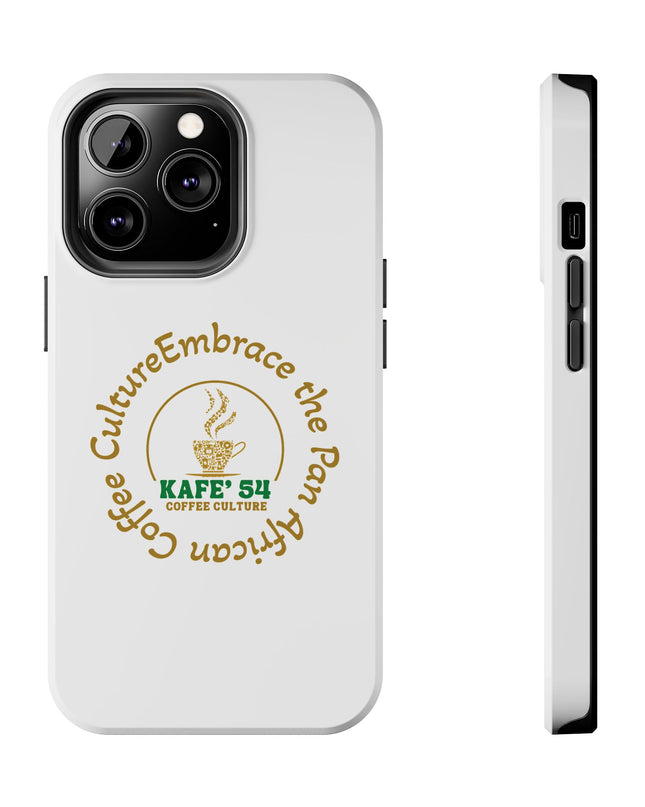 Coffee Culture Tough Phone Case KAFE 54 Embrace Design