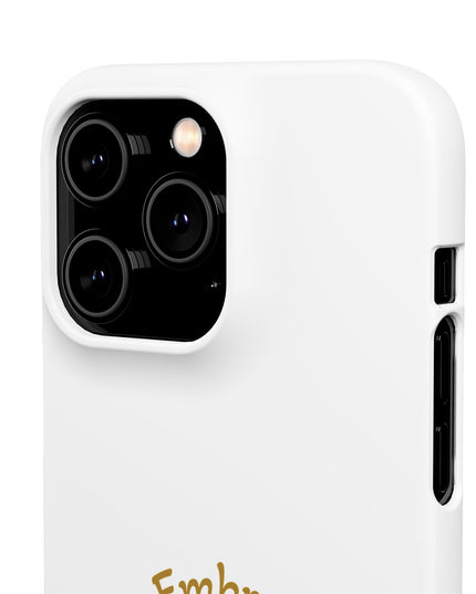 Coffee Culture Snap Phone Case KAFE' 54 Embrace the Vibe