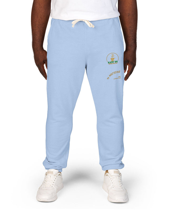 Comfortable Garment-Dyed Fleece Sweatpants