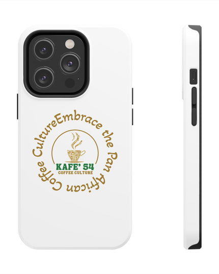 Coffee Culture Tough Phone Case KAFE 54 Embrace Design