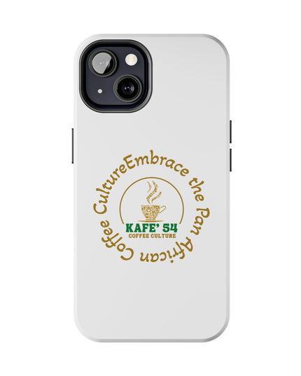 Coffee Culture Tough Phone Case KAFE 54 Embrace Design