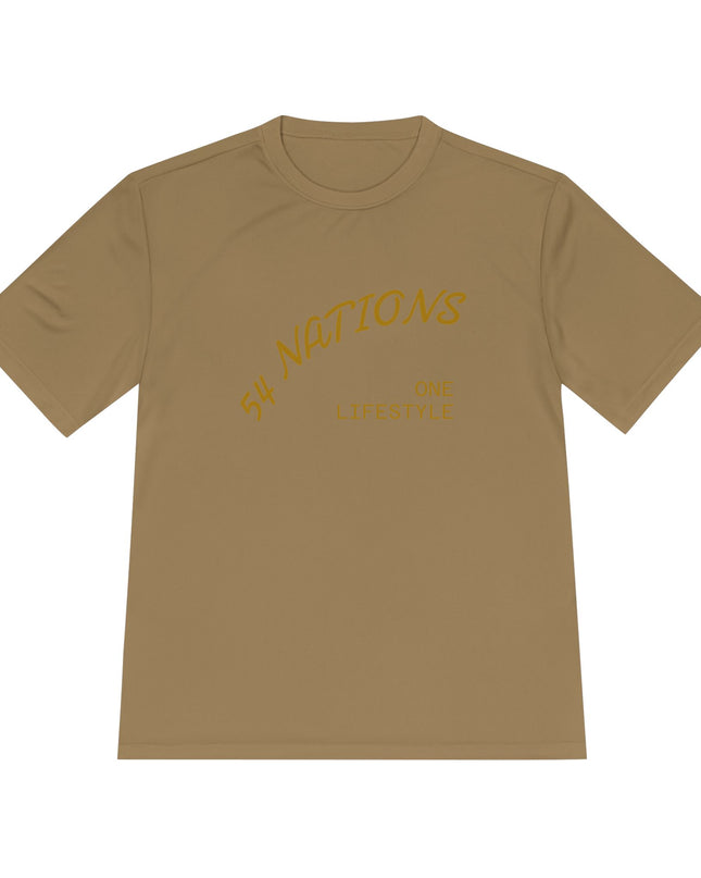 Coffee Culture 54 Nations Unisex Moisture Wicking T-shirt