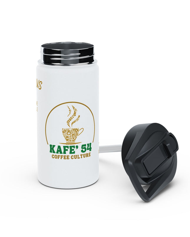 Coffee Culture Stainless Steel Water Bottle